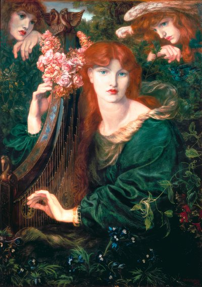 The Garlanded by Dante Gabriel Charles Rossetti